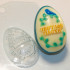 Яйцо Светлой Пасхи с птичкой, форма для мыла пластиковая - Для мыла и шоколада