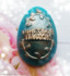 Яйцо Светлой Пасхи с птичкой, форма для мыла пластиковая - Для мыла и шоколада