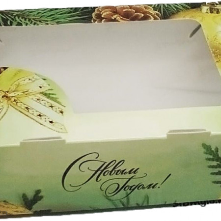Коробка для мыла Новогодняя 2 15х11х4см Коробка для мыла Новогодняя 2 15х11х4см