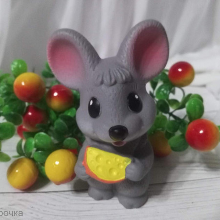 Мышка с сыром форма 3D силиконовая Мышка с сыром форма 3D силиконовая