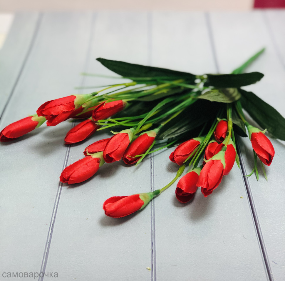 Крокус красный искусственный - Крокус красный искусственный -