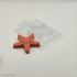 Морская звезда 2.0 форма пластиковая - 