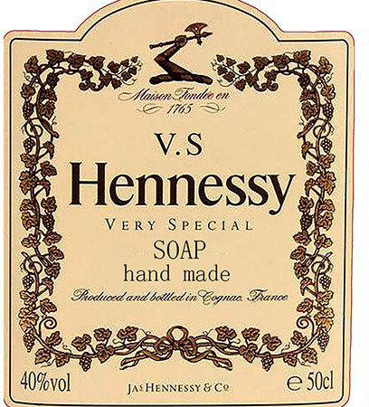 Hennessy № 9 наклейка прямоугольная Hennessy № 9 наклейка прямоугольная