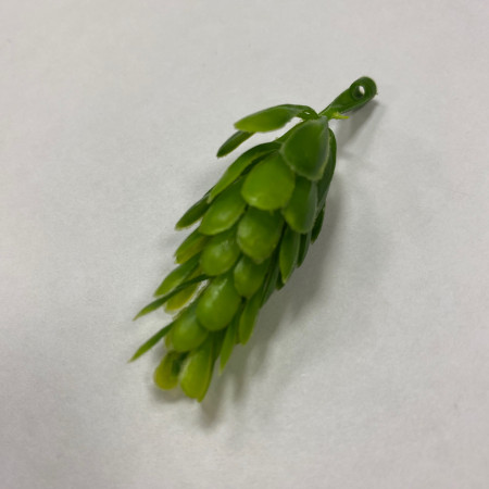 Вставка в букет Шишка хмеля зелень искусственная