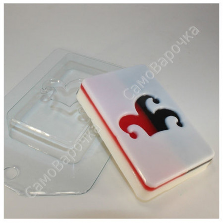 Карта/джокер форма пластиковая