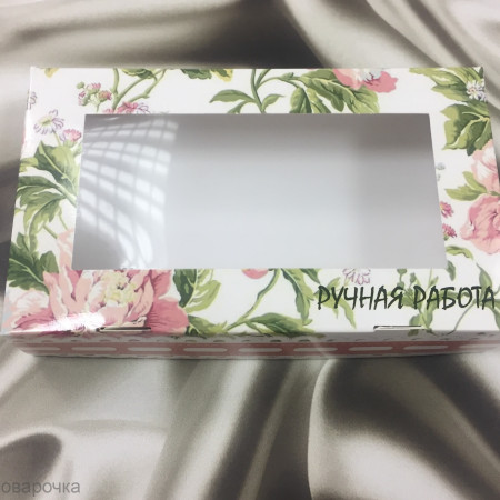 Коробка для мыла Пионы ретро 20*12*4 см. Коробка для мыла Пионы ретро 20*12*4 см.