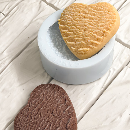 Песочное печенье сердечко форма силиконовая Песочное печенье сердечко форма силиконовая