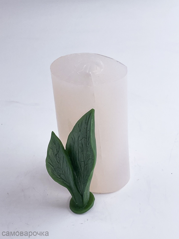 Листочки пиона форма силиконовая 3D - Листочки пиона форма силиконовая 3D -