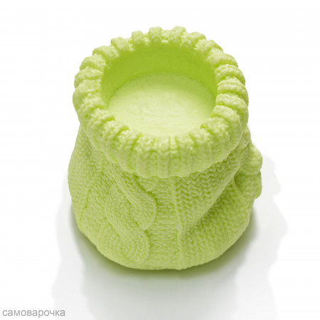 Мешок вязаный, форма силиконовая 3D для мыла Мешок вязаный, форма силиконовая 3D для мыла