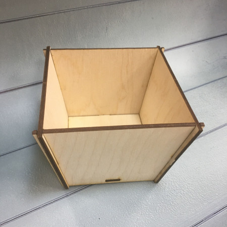 Ящик Трапеция деревянный 8,5*10,5*8см
