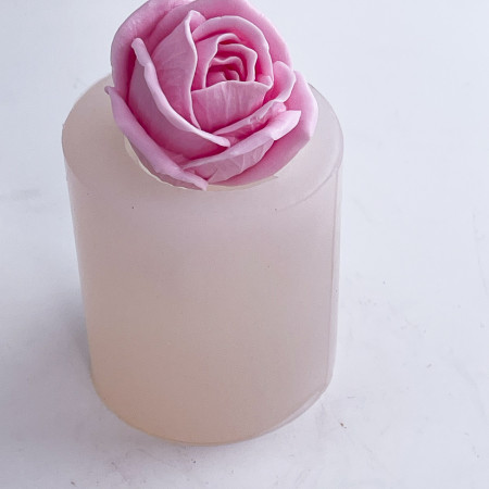 Роза Романтик форма силиконовая 3D