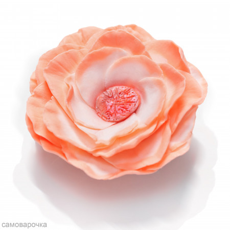 Камелия Японская Силиконовая форма 3D