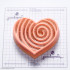 Сердце спираль форма пластиковая - Для мыла и шоколада