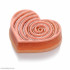 Сердце спираль форма пластиковая - Для мыла и шоколада