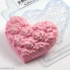 Сердце с розами форма пластиковая  - Для мыла и шоколада