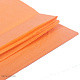 Бумага тишью цвет оранжевый