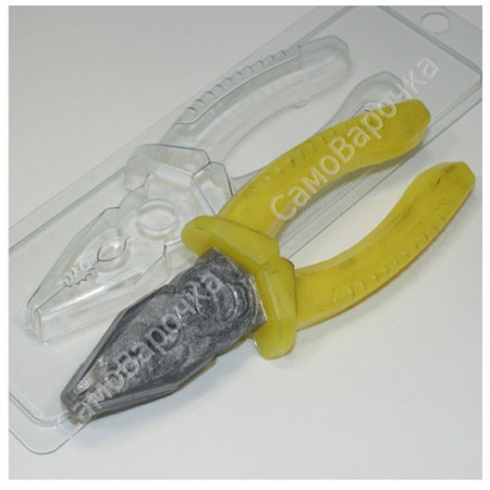 Плоскогубцы, форма для мыла пластиковая