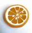 Долька лимона форма пластиковая - Для мыла и шоколада