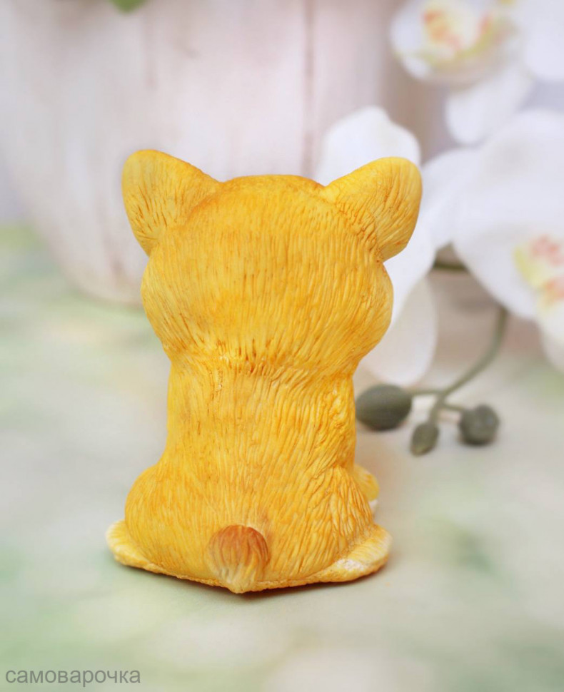Корги форма силиконовая 3D - Молд для мыла