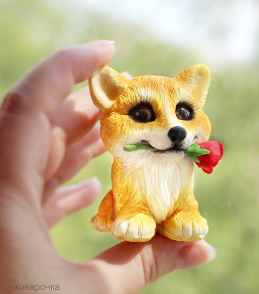 Корги форма силиконовая 3D - Молд для мыла