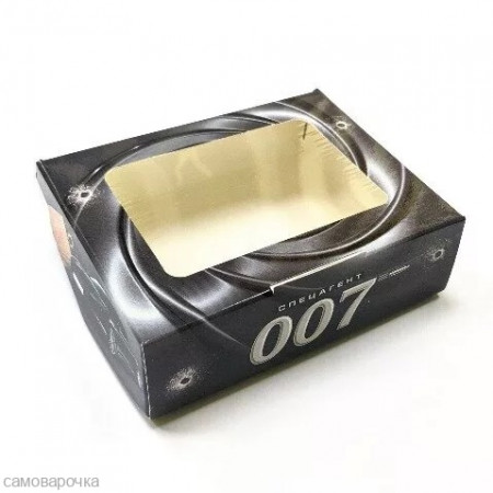 Агент 007 Коробка 15*11*4 см Агент 007 Коробка 15*11*4 см
