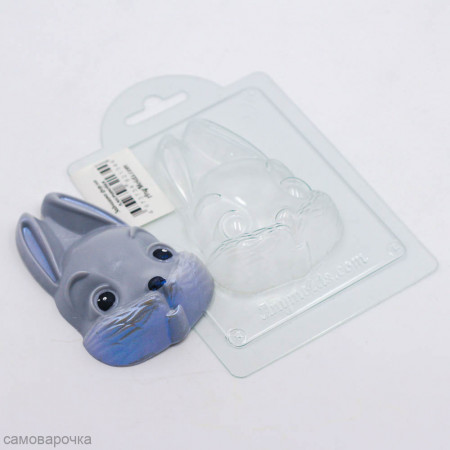 Зайчишка форма пластиковая