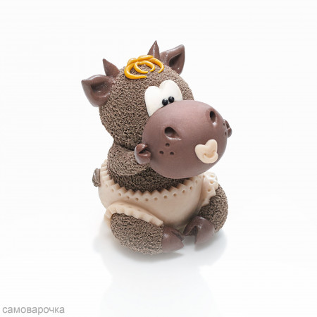 Малышка Буллс Форма силиконовая 3D