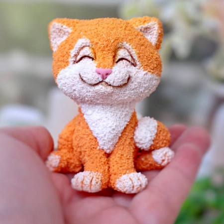 Котофей форма силиконовая 3D