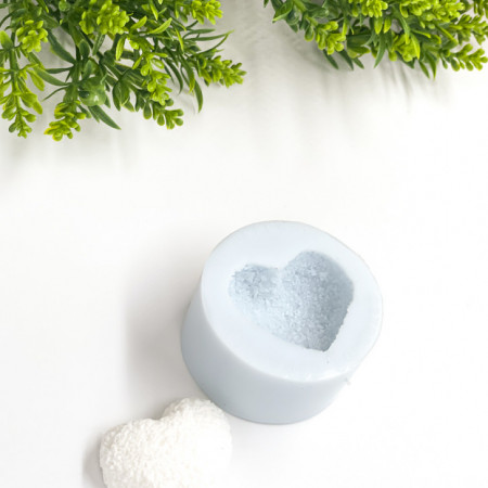 Сахарное сердечко форма силиконовая Сахарное сердечко форма силиконовая