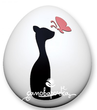 Кот весенний форма пластиковая Кот весенний форма пластиковая