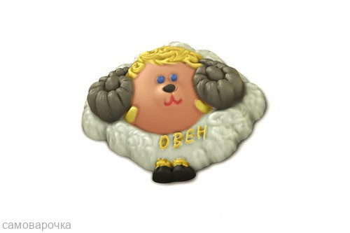 Овен отд., форма для мыла пластиковая - Для мыла и шоколада Овен отд., форма для мыла пластиковая - Для мыла и шоколада