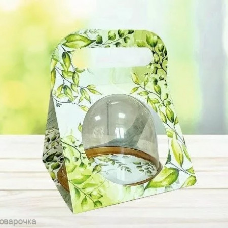 Сумочка для купола Зелень (сумочка+бирка+дно)