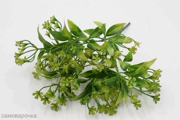 Куст мелкоцвет " Вельс"Зелень искусственная - 