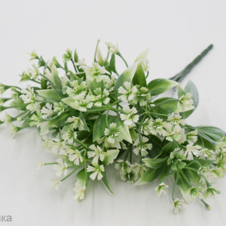 Куст мелкоцвет " Вельс"Зелень искусственная