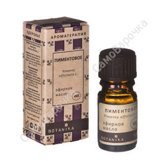 100% эфирное масло пиментовое (ботаника)