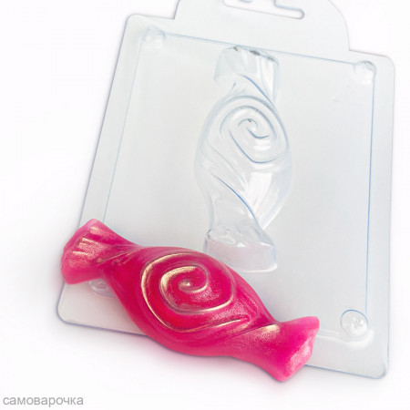 Конфета с орнаментом форма пластиковая Конфета с орнаментом форма пластиковая