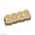 2022 с сердечками форма пластиковая  - Для мыла и шоколада