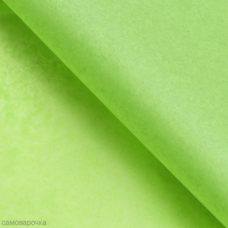 Бумага тишью  цвет зеленый