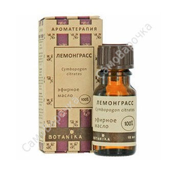 100% эфирное масло лемонграсс (ботаника)