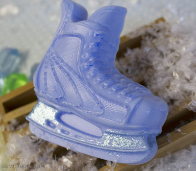 Конек хоккеиста, форма для мыла пластиковая - Для мыла и шоколада Конек хоккеиста, форма для мыла пластиковая - Для мыла и шоколада