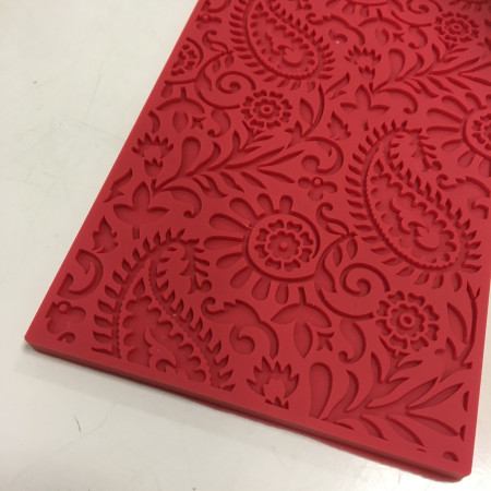 Восточный орнамент текстурный лист для формы на 1 кг 9*17.5 см Восточный орнамент текстурный лист для формы на 1 кг 9*17.5 см