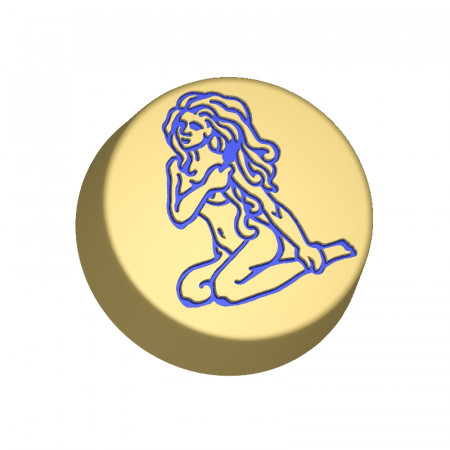 Дева форма пластиковая Дева форма пластиковая