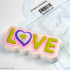 Love форма пластиковая  - Для мыла и шоколада