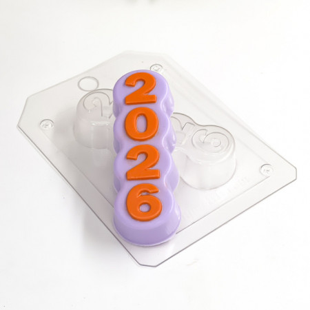 2026 год вертикально форма пластиковая для мыла и шоколада