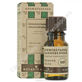 Можжевельник хвойный 100% эфирное масло ( ботаника)