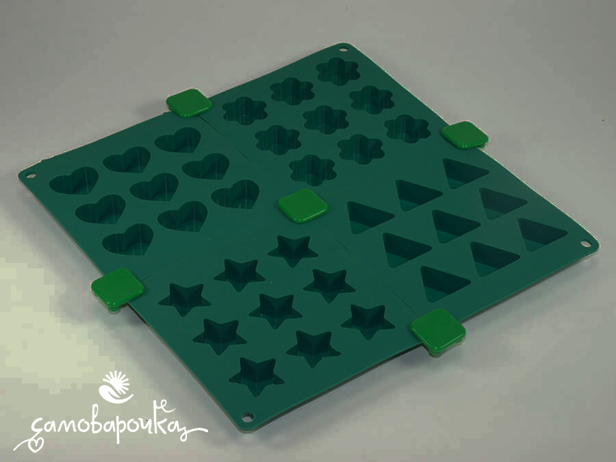 Набор силиконовых форм «Микро 2» - Набор силиконовых форм «Микро 2» -