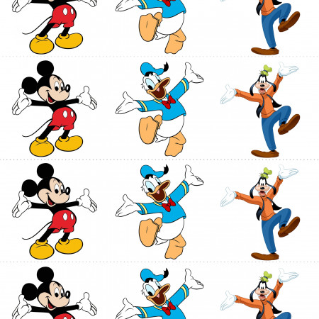 Водорастворимая бумага с картинкой подборка №109 Персонажи мультфильмов