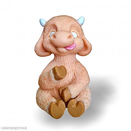 Теленок Силиконовая форма 3D