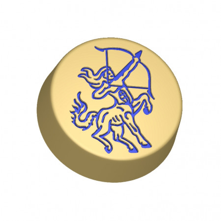 Стрелец форма пластиковая Стрелец форма пластиковая