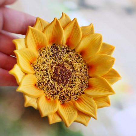 Подсолнух Гранд форма силиконовая 3D